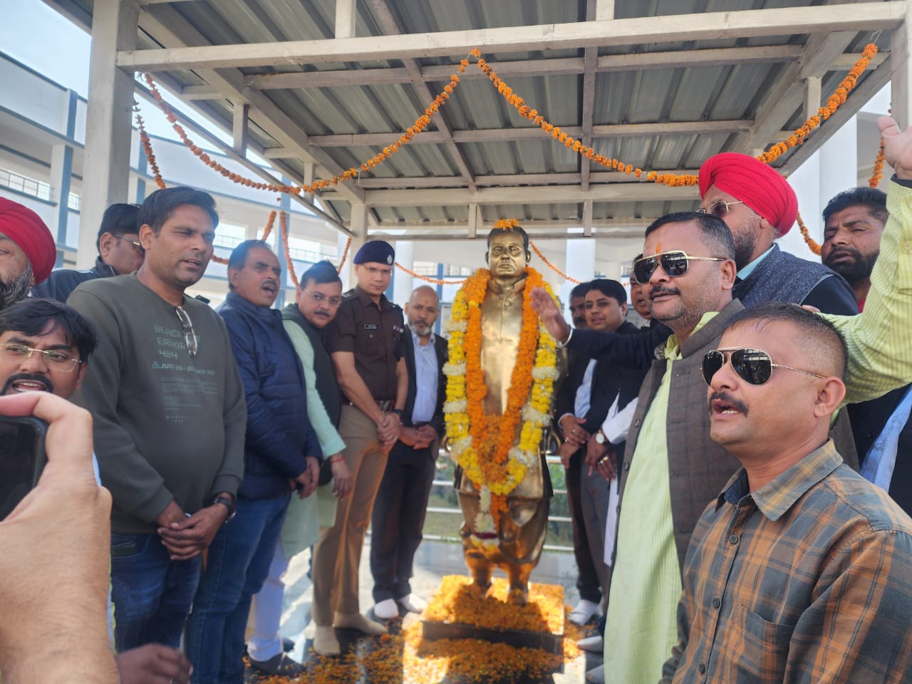 तराई के निर्माता पं. राम सुमेर शुक्ल जी की 46वीं पुण्यतिथि पर भावपूर्ण श्रद्धांजलि