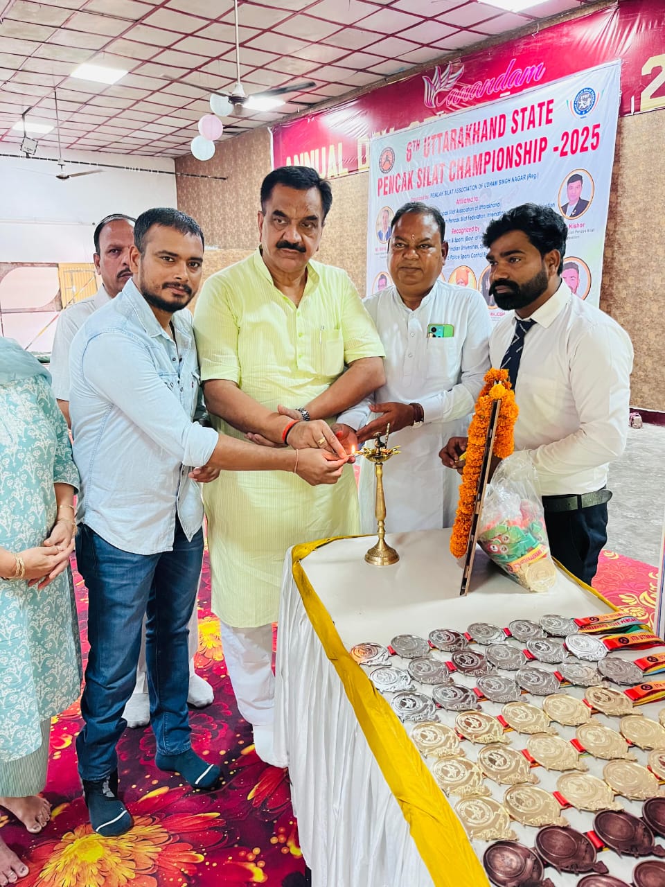 पेंचक सिलाट संघ उत्तराखंड के तत्वावधान में 6वीं राज्य चैंपियनशिप का भव्य शुभारंभ, 300 से अधिक खिलाड़ियों ने लिया भाग