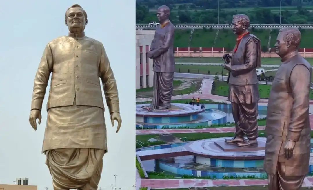 लखनऊ की मूर्तियों की गूंज अब रुद्रपुर तक आ पहुंची ?मूर्ति, मिशन और संदेश : राजनीति की नई मूर्तिकला