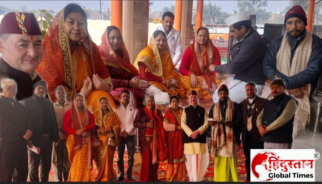 उत्तरायणी महोत्सव 2026 की तैयारियों ने पकड़ी रफ्तार, शैल भवन में भूमि पूजन सम्पन्न