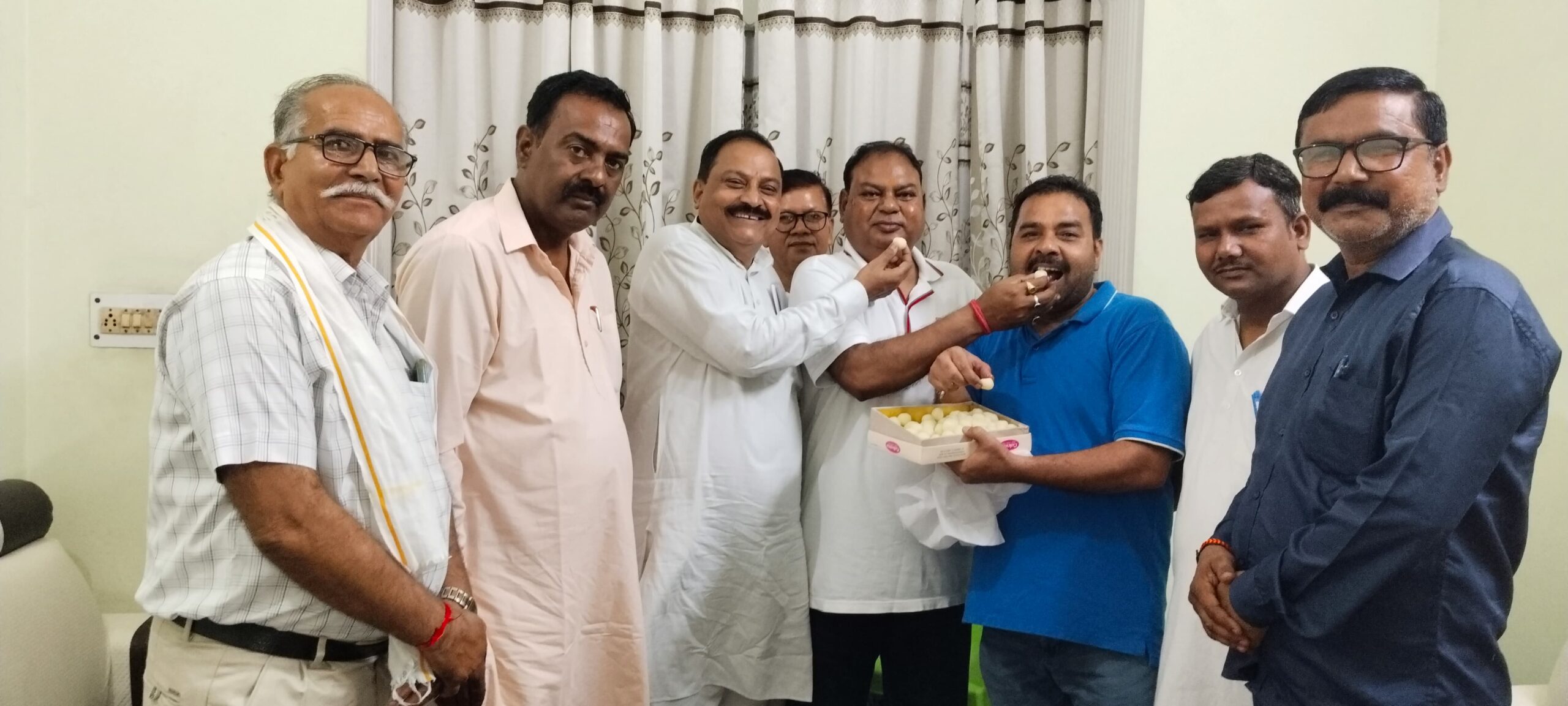 20 सूत्रीय कार्यक्रम क्रियान्वयन समिति के उपाध्यक्ष बनने पर रामपाल सिंह को बधाइयों की बौछार